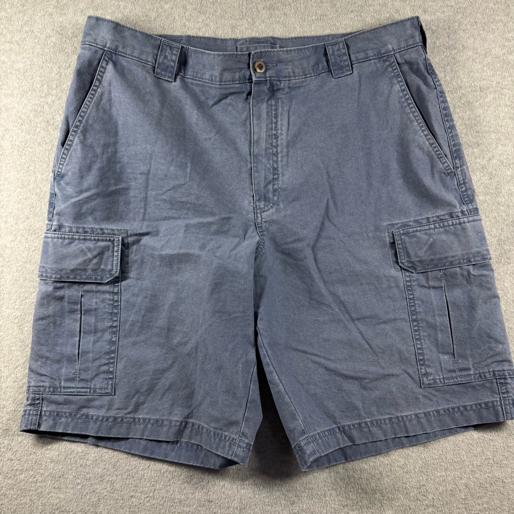 L.L. Bean Men’s Tropic-Weight Cargo Shorts‎ 10” Vintage Indigo Size 36 - Picture 3 of 15